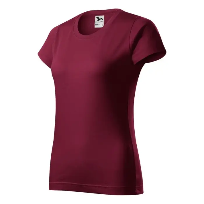 Women's Basic T-shirt (garnet), size M