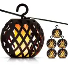 SOLAR LAMP FIREBALLS 7CM 5PCS — Photo 18