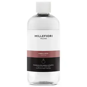 Millefiori Ambra & Rosa Lampe Recharge/Refill - Náplň do katalytické lampy 500ml