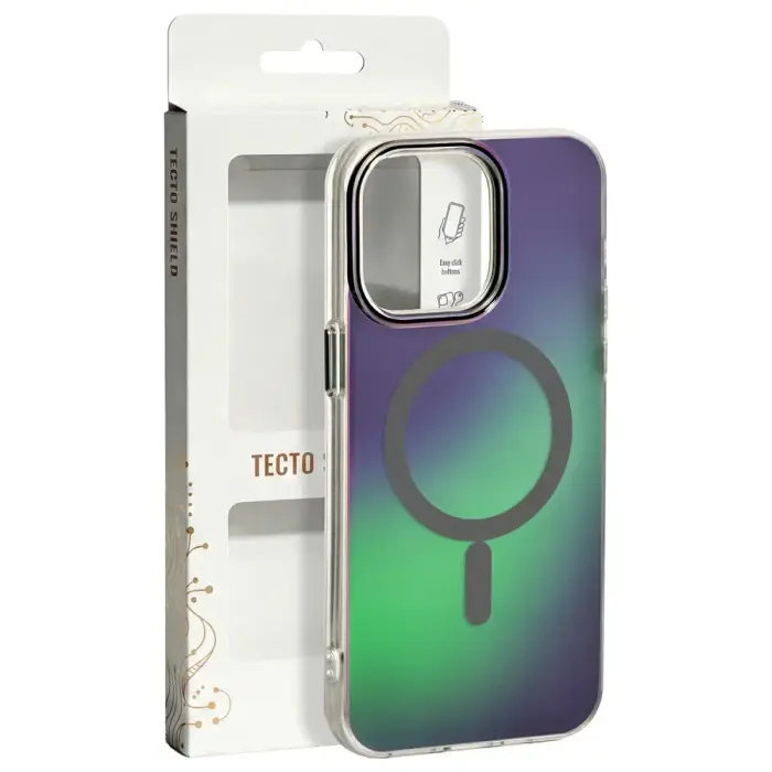 Tecto Shield Aurora vāks iPhone 15 6.1" pelēks
