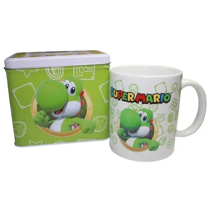 Nintendo Super Mario Bros Yoshi Кружка + Копилка набор