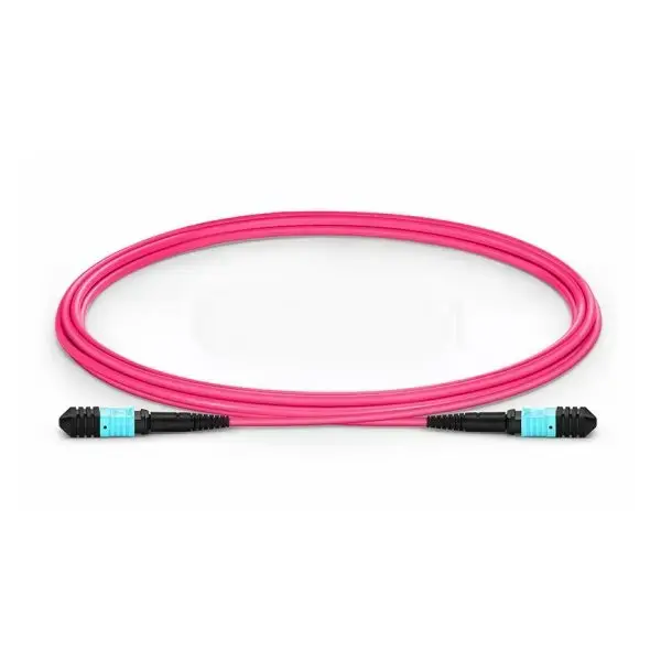 XtendLan FO patch MPO(f)-MPO(f), 2m, OM4, 12/12, round cable 3mm, crossed (Type B)