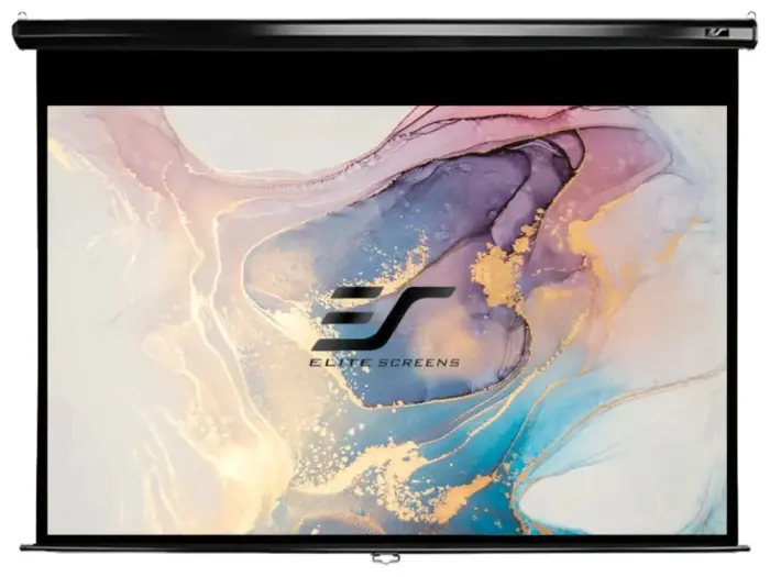 ELITE SCREENS plátno rullista 92" (233,7cm)/ 16:9/ 114,6×203,7cm/ gain 1.1/ case melns