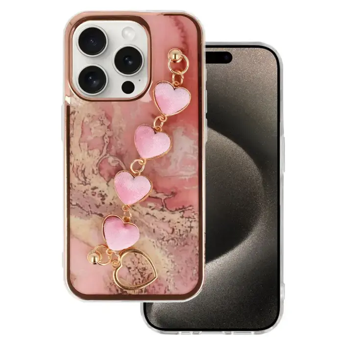 Trend Case vāks iPhone 15 Pro, rozā