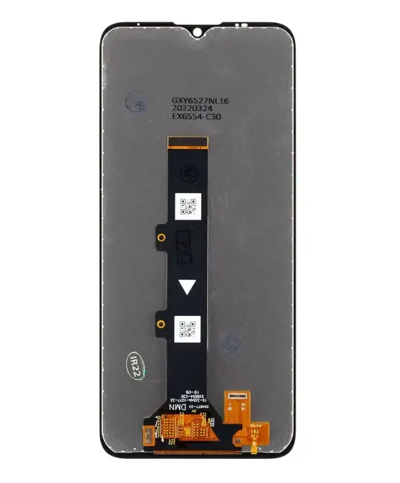 Motorola E20 LCD ekranas + jutiminis blokas, juodas