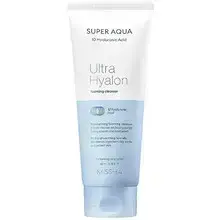 Super Aqua Ultra Hyalron Пенящееся очищающее средство