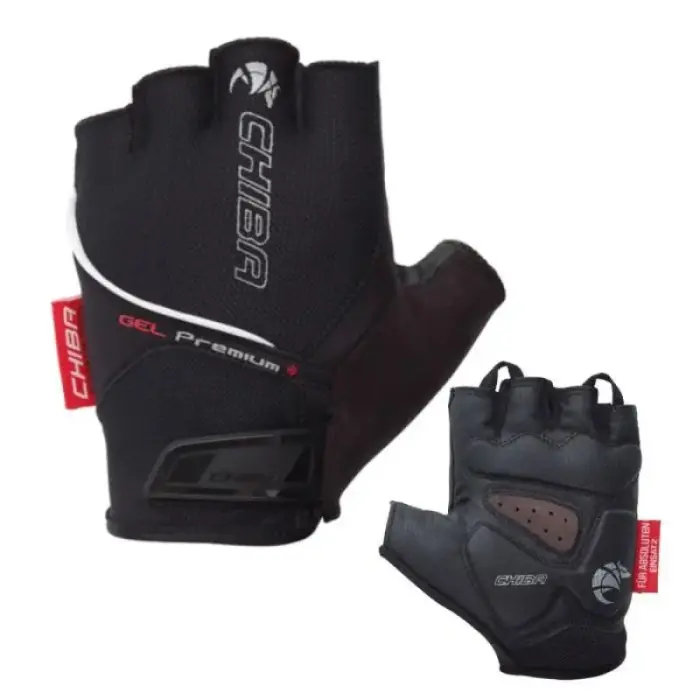 CHIBA Gel Premium Gloves XS Black