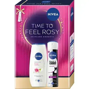 Nivea Time to Feel Rosy Set - Dárková sada