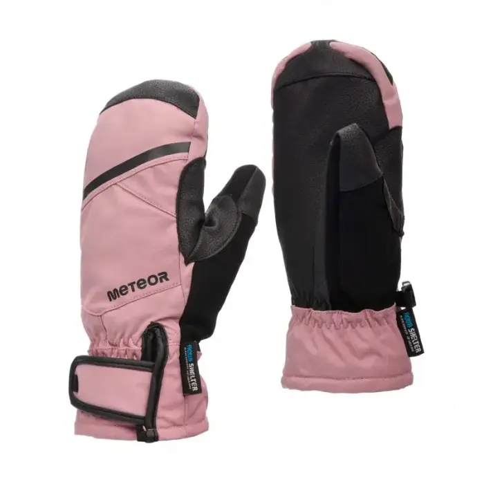 Meteor Hazy M winter mittens pink/black - Grupa rozmiaru uniwersalnego: uniw