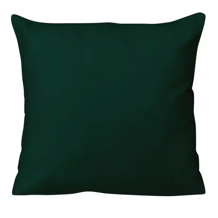 Cotton Pillowcase 50x60 cm 1793E Bottle Green Solid