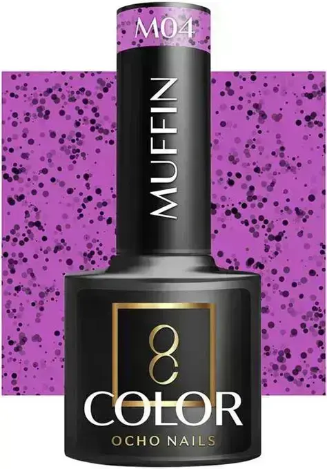 OCHO NAILS Muffin M04 — UV/LED Hybrid Nail Polish, 5 g