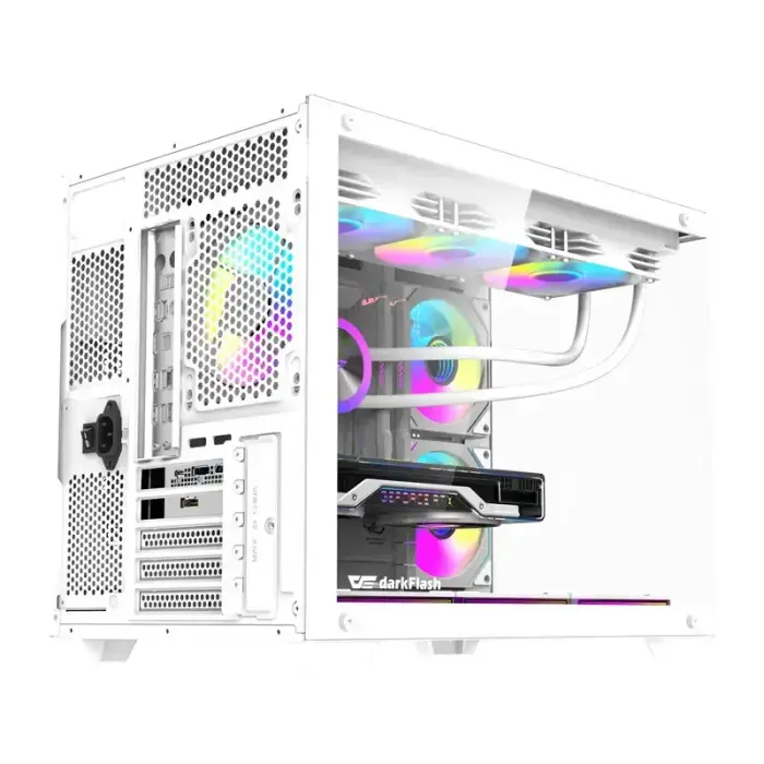 DarkFlash B275 PRO computer case (white) + 6 fans Photo