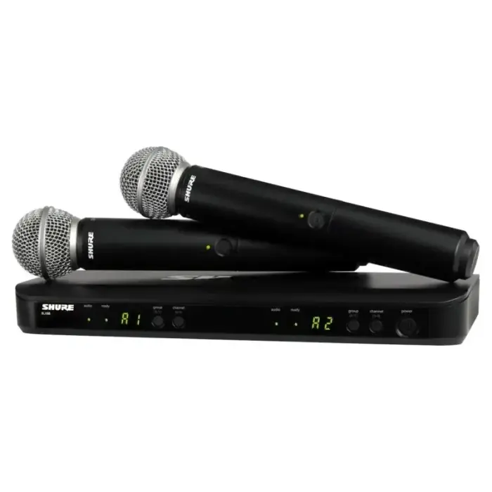 Shure BLX288E/SM58-H8E - bezvadu sistēma ar