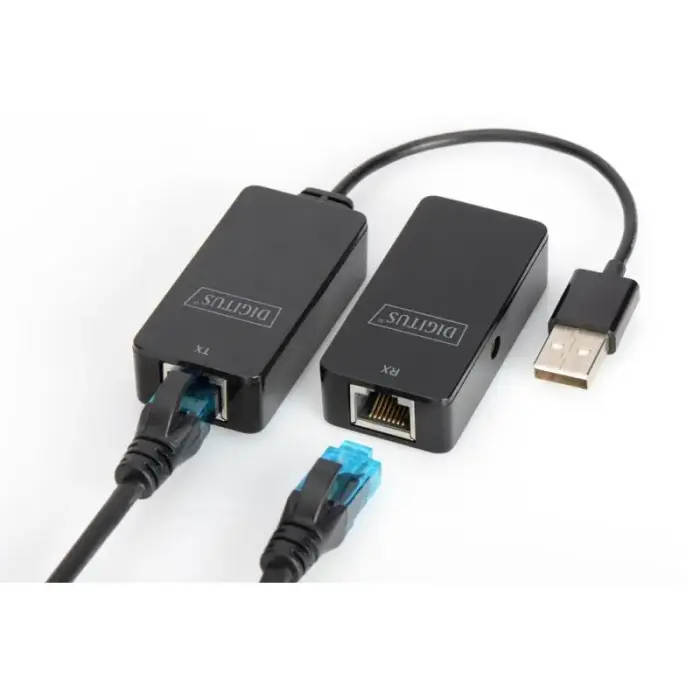 DA-70141 USB 2.0 HighSpeed pikenduskaabel Cat.5e/6 UTP keerdpaaril kuni 50m