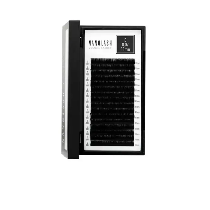 Nanolash - Volume Lashes Dirbtinės blakstienos 007 D 11 Mm 1 U