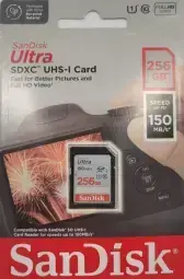 SanDisk Ultra SDXC 256GB atminties kortelė