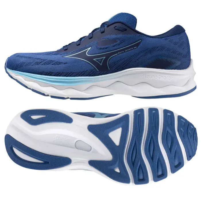 Mizuno WAVE SERENE J1GC245901 Skriešanas apavi Tumši zili 44 Tumši zils 44 1/2
