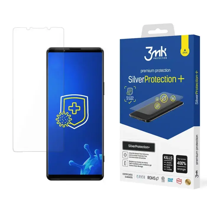 Sony Xperia 1 III 5G - 3mk SilverProtection+ aizsargplēve