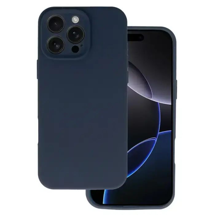 Silicone Lite Case for iPhone 16 Pro Navy