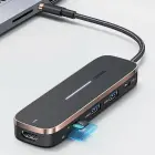 USAMS adapter HUB 2xUSB + USB-C + HDMI + Micro SD + SD – Must — Foto 5