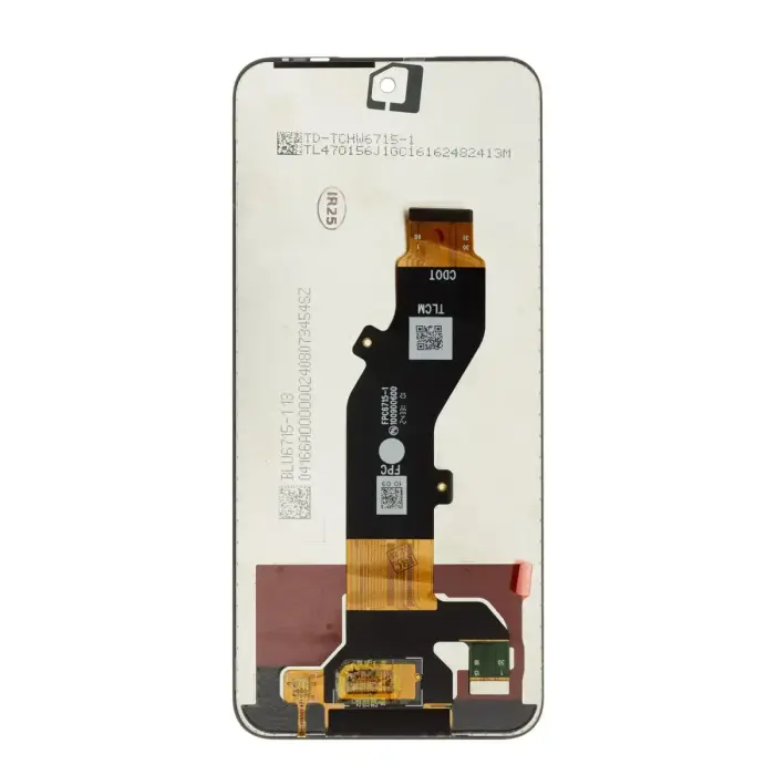 LCD displejs + skārienjutīgā vienība Infinix Hot 50i/50 5G/Smart 9/9 HD Melns