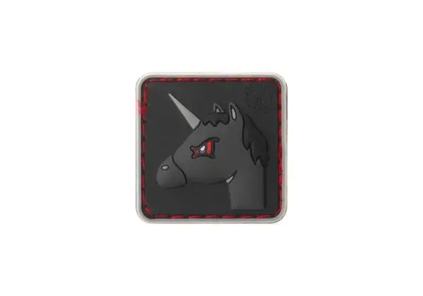 Angry Unicorn Rubber Patch