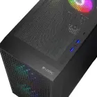 LOGIC DART PRO ARGB MINI USB TYPE-C CASE BLACK — Nuotrauka 5