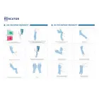 Nitrile protective gloves Nitrylex Basic size L 100 pcs — Photo 8
