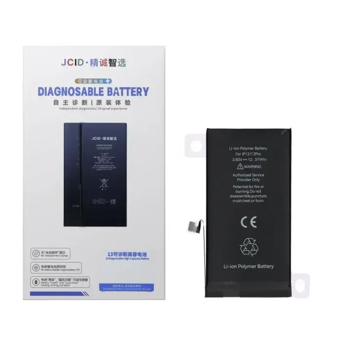 JCID diagnosticējams akumulators iPhone 12 / 12 Pro 3230 mAh (augsta ietilpība)