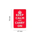 Guminis lopas Keep Calm — Nuotrauka 2