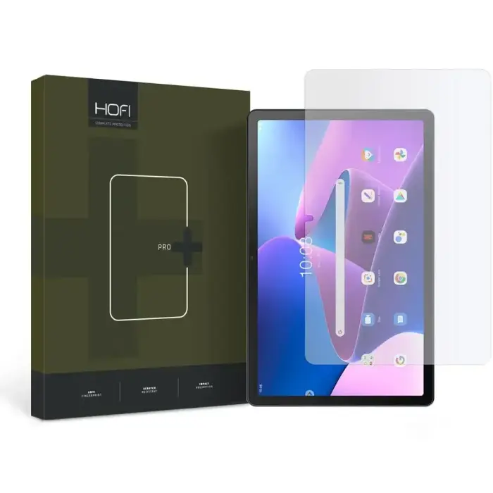 Hofi Glass Pro+ skirtas Lenovo Tab M10 Plus 10.6 3 kartos (TB-125 | TB-128) skaidrus grūdintas stiklas