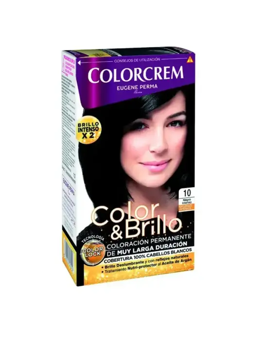 Eugene Perma Plaukų dažai Colorcrem 10 Intensyvi juoda