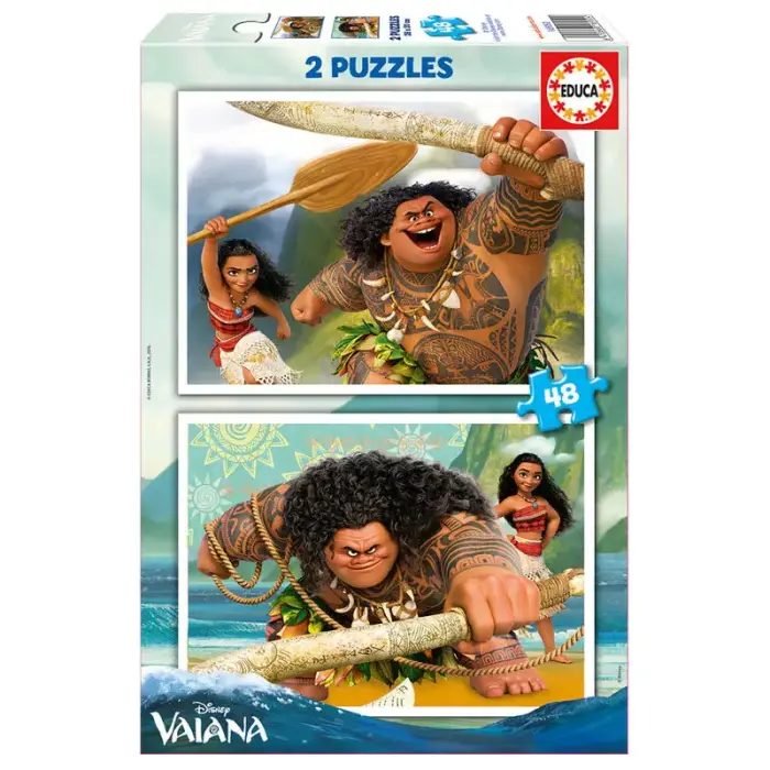Disney Vaiana pusle 2x48tk