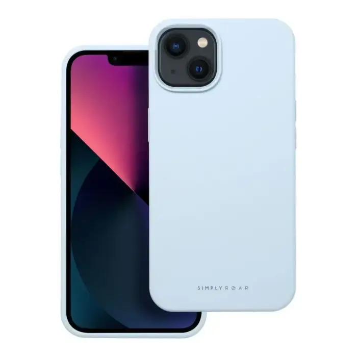 ROAR CLOUD SKIN maciņš priekš iPhone 13, gaiši zils