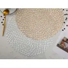 Round kitchen table mat openwork decorative table mat — Photo 6