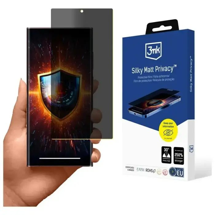 3MK Silky Matt Privacy aizsargplēve Samsung Galaxy S23 Ultra