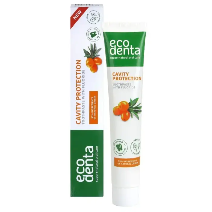 Ecodenta, Cavity Protection, Cavity Protection & Anti-Plaque, Toothpaste, 75 ml