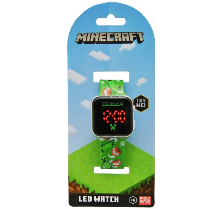 Minecraft LED käekell