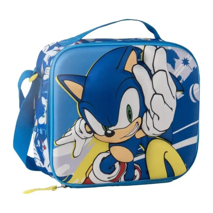 Sonic the Hedgehog 3D Lunch Bag