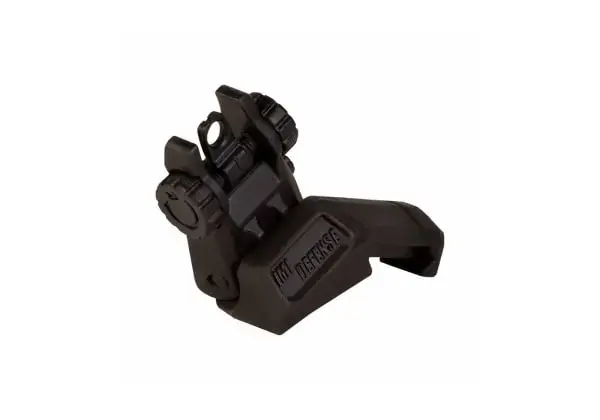 TRS Polymer Rear Flip-Up Sight 45 Degrees Offset