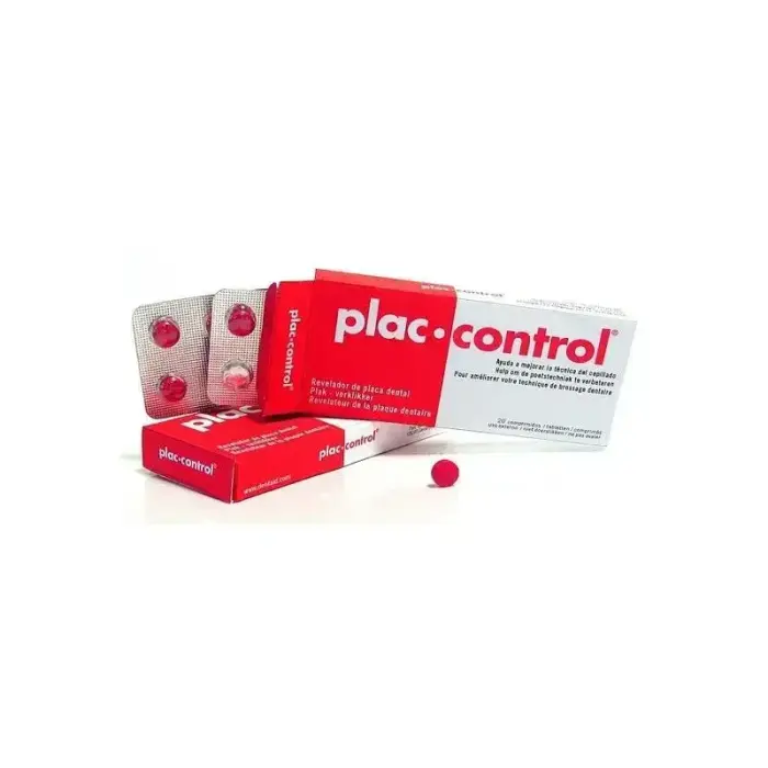 Dentaid Plac-Control apnašas nudažančios tabletės 20 vnt.