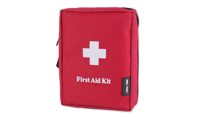 Mil-Tec First Aid Kit – Large – Red