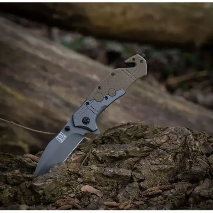 Commander Rescue 101 INC Knife Black/Tan
