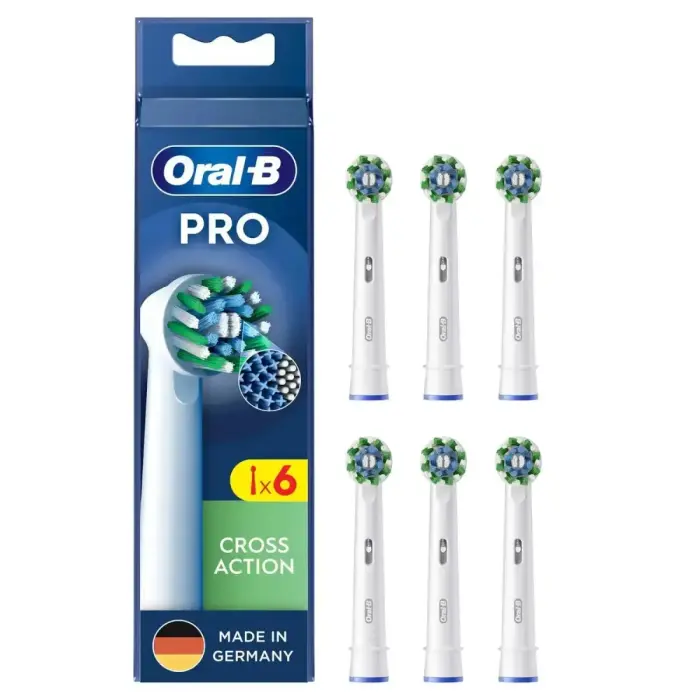 Oral-B Attachable toothbrush 6x Cross / 860373 White