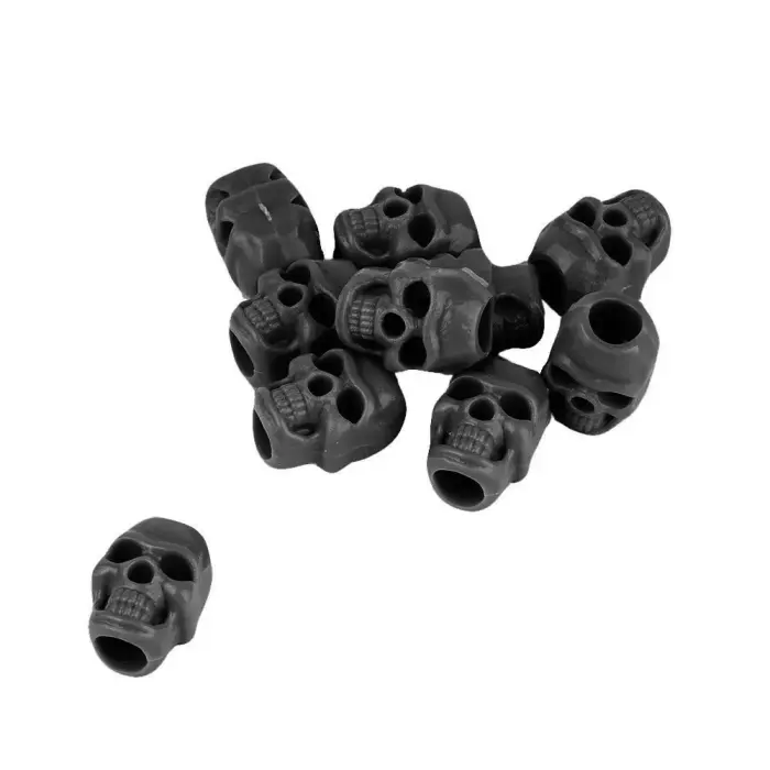 Mil-Tec Skull Cord Lock Set – 10 pcs. – Black