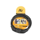 Bicycle safety lock lock cable code four-digit cipher — Photo 5