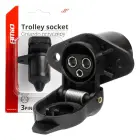 Trailer socket 3 PIN weatherproof AMIO-03212 — Photo 1