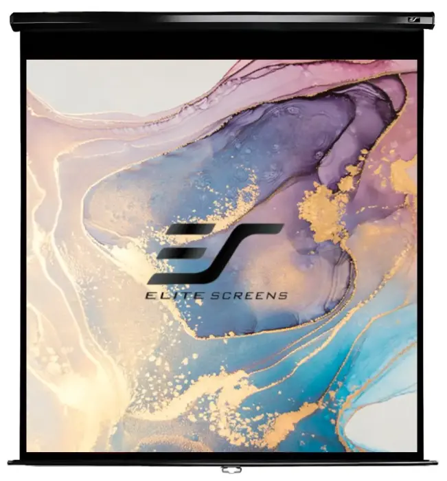 ELITE SCREENS plátno rullista 99" (251,5cm)/ 1:1/ 177,8×177,8cm/ gain 1.1/ case melns