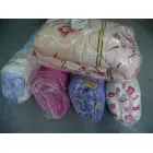 Wool duvet 155x200 printed Karo (color/pattern selected randomly) Photo