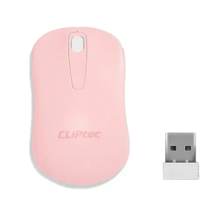 Cliptec RZS859 juhtmevaba optiline hiir – roosa